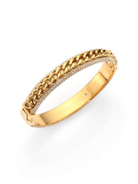 michael kors frozen bangle|Michael Kors bracelet outlet.